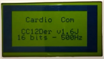 Display con información Firmware