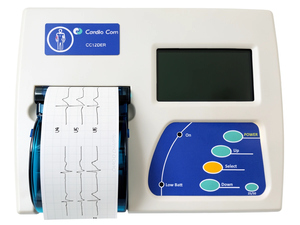 Electrocardiógrafo CC12DerSP — Equipo