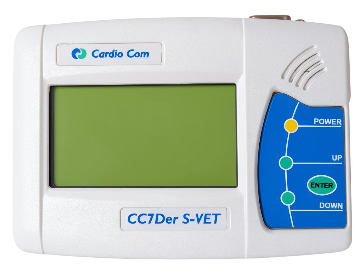Electrocardiógrafo CC7DerS-Vet — Equipo